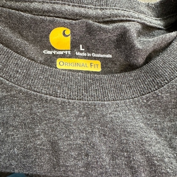 Carhartt Original Fit Long Sleeve Pocket Tee NWOT - Picture 6 of 6